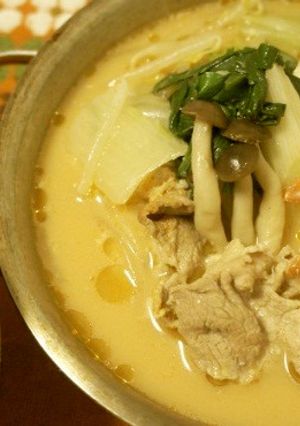 豆乳チゲを手軽に！-レシピのメイン写真