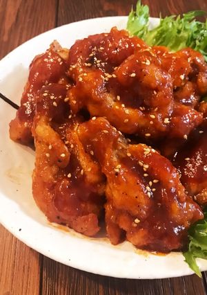 やみつき旨甘辛♡ヤンニョムチキン-レシピのメイン写真