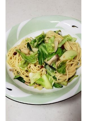 簡単！ペペロンチーノ風～キャベツ多め☆-レシピのメイン写真