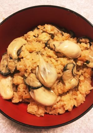 牡蠣ご飯試作-レシピのメイン写真