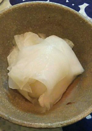 かぶの柚酢漬け (かなり薄味)-レシピのメイン写真