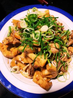 ごろごろ蓮根と鶏のガラムマサラ炒め-レシピのメイン写真