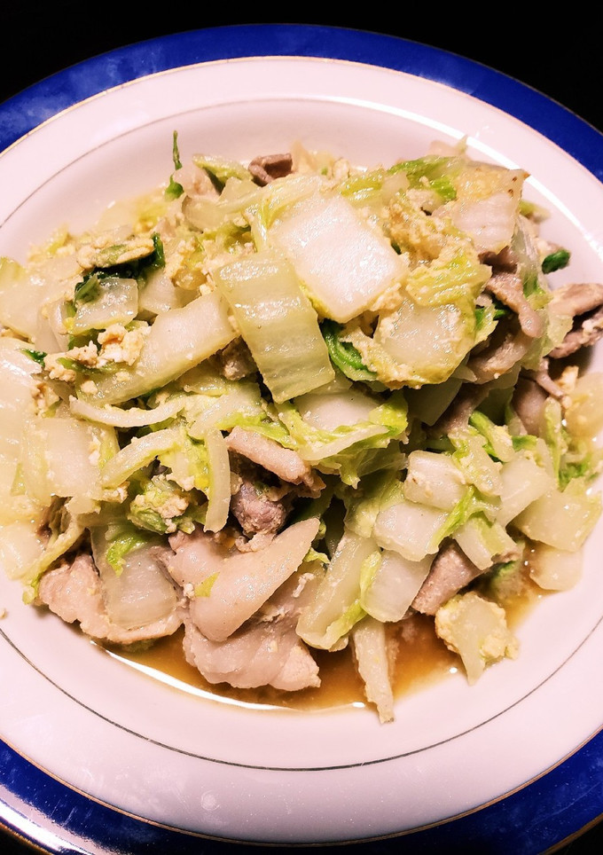 白菜と豚肉の卵炒め-レシピのメイン写真