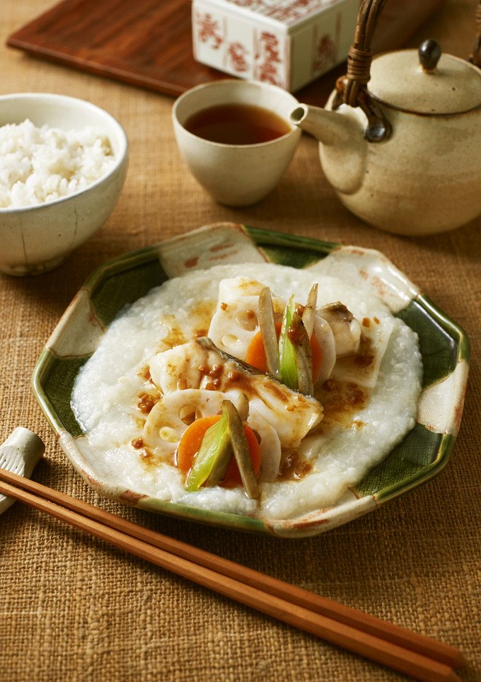 たらの湯煮だしとろろ仕立て-レシピのメイン写真