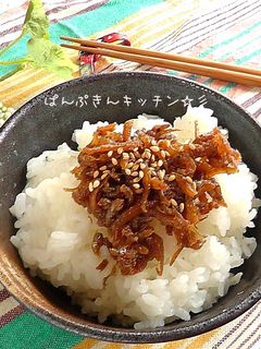 いかなごのくぎ煮♪-レシピのメイン写真