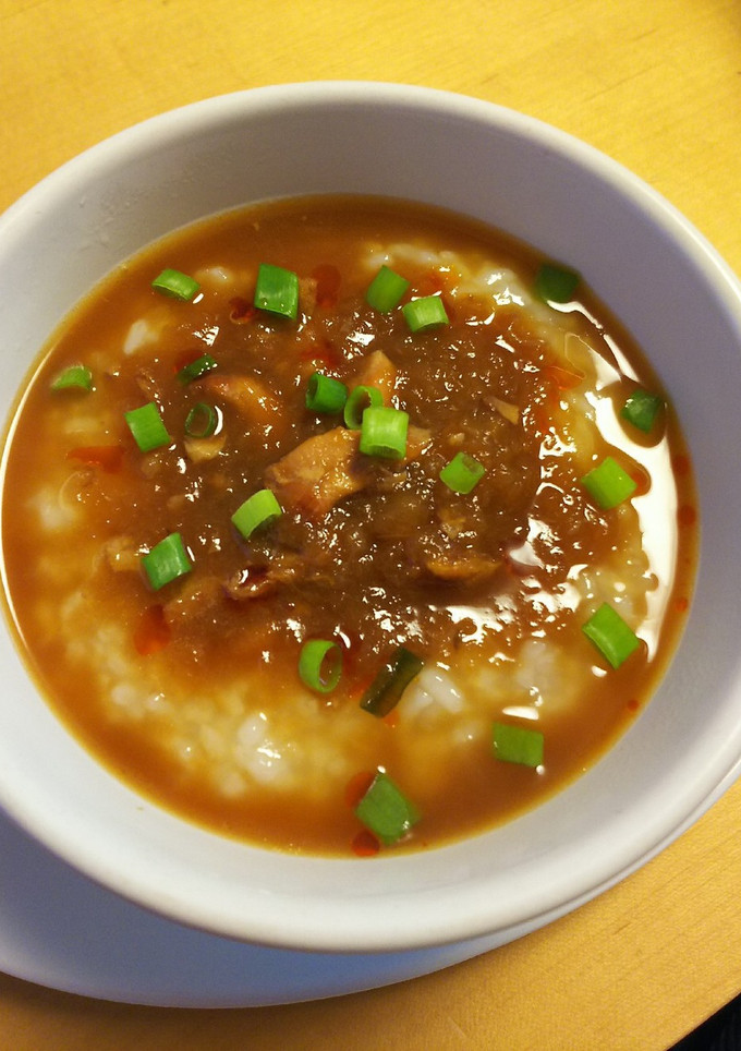 鶏の中華風おかゆ-レシピのメイン写真