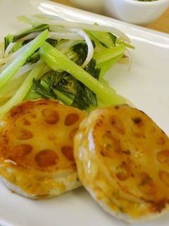 れんこんの挟み焼き-レシピのメイン写真