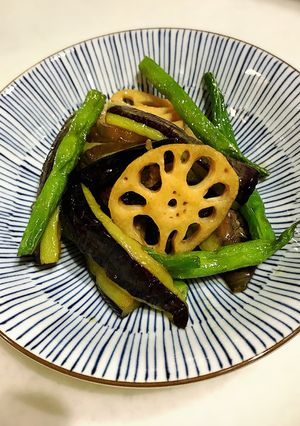 めんつゆで簡単和食！野菜の揚げ浸し-レシピのメイン写真