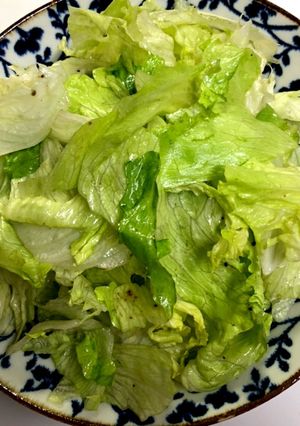 レタスサラダ-レシピのメイン写真