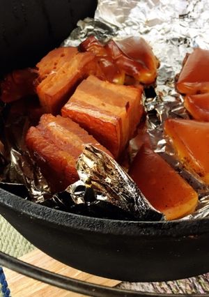 【キャンプ飯】焚き火で燻製！！-レシピのメイン写真