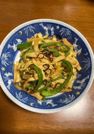 中華副菜！豆腐皮の香り炒め(四川風)-レシピのメイン写真