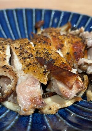 塩胡椒ふりふり！鶏肉のうまいうまい焼き-レシピのメイン写真