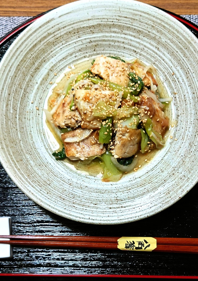 ヨウサマの減塩焼き鯖の南高梅和え-レシピのメイン写真