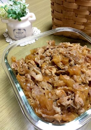簡単！作り置きに☆豚こまと大根の焼肉炒め-レシピのメイン写真