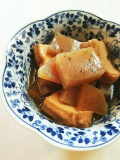時短!厚揚げ 大根 蒟蒻の煮物-レシピのメイン写真