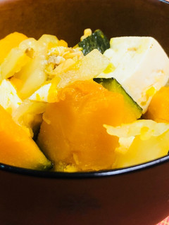あさりとかぼちゃの煮物-レシピのメイン写真