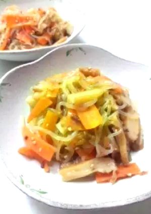 こんにゃくとさつまあげのきんぴら-レシピのメイン写真