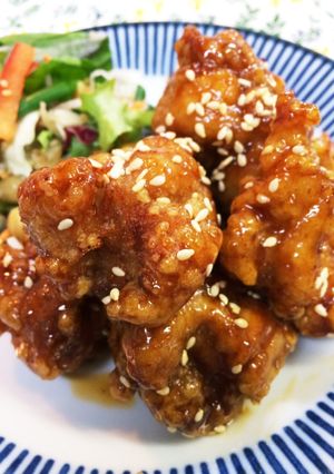 給食のレシピ とり肉のてりかけ-レシピのメイン写真