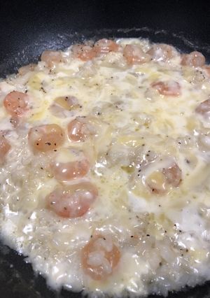 簡単すぎる。エビチーズリゾット風-レシピのメイン写真