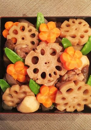 ハレの日にも普段にも♪色どり筑前煮-レシピのメイン写真