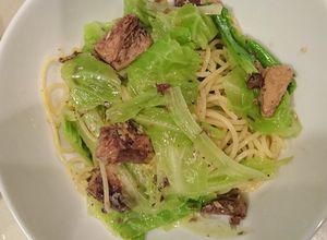 サヴァ缶とキャベツの簡単パスタ-レシピのメイン写真