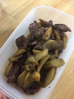 レバーとごぼうの生姜煮-レシピのメイン写真