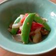春野菜とトマトのペペロンチーノ風