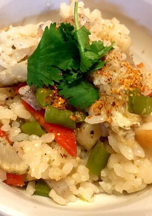 鶏肉無しで出来る！炊き込みご飯！-レシピのメイン写真