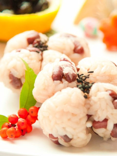 圧力鍋でお手軽に⁂花型のお赤飯-レシピのメイン写真