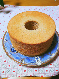 ふわふわ♪黒糖シフォンケーキ-レシピのメイン写真