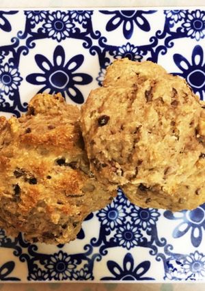 しっとりふわふわ☆餡子のお豆腐スコーン-レシピのメイン写真