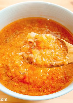 フープロで！かぶとひき肉のトマトスープ-レシピのメイン写真