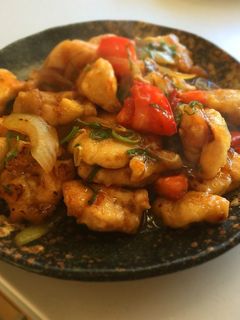 鶏胸肉とトマトのオイスターソース炒め♪-レシピのメイン写真