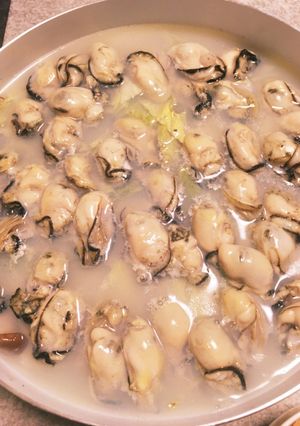 無限牡蠣鍋(物理)-レシピのメイン写真