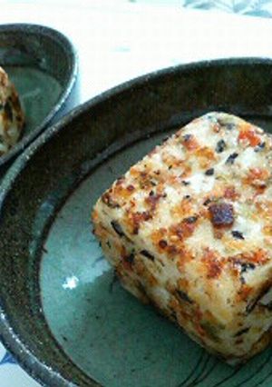 豆腐のふりかけ焼き-レシピのメイン写真