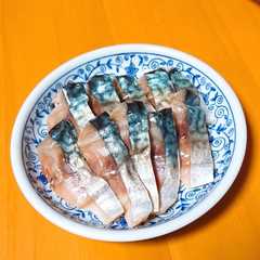 รูปของ 鯖の昆布締め