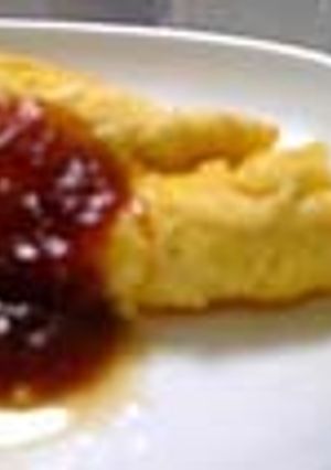 ふわふわオムレツ・トマトジャム添え-レシピのメイン写真