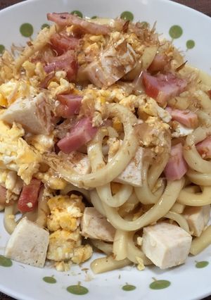 焼うどんミックスパスタ風!(^^)!-レシピのメイン写真