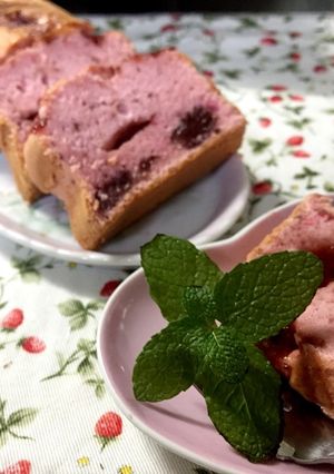 いちごジャムで♡簡単可愛いパウンドケーキ-レシピのメイン写真