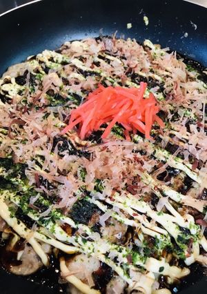 我が家の糖質控えめお好み焼き-レシピのメイン写真
