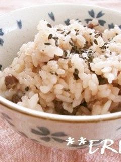 お餅で簡単!お鍋で作る赤飯~♪♪-レシピのメイン写真