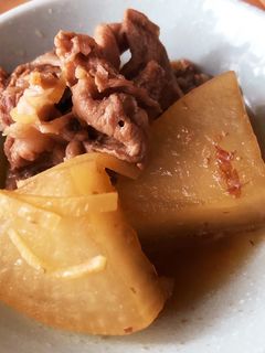 ハチミツと生姜でぽかぽか大根の煮物♡-レシピのメイン写真