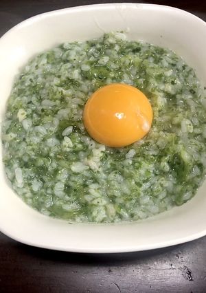 蟹と青のりのお粥。〜韓国の朝食〜-レシピのメイン写真