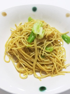 ☆お手軽☆ 牡蠣の塩辛 ペペロンチーノ-レシピのメイン写真