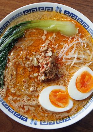 春雨の担々麺でダイエット-レシピのメイン写真