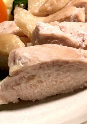 鶏胸肉でしっとり塩鶏-レシピのメイン写真