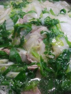 簡単!白菜と豚肉の鶏ガラスープ鍋-レシピのメイン写真