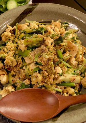 卵と豆腐チャンプルー-レシピのメイン写真
