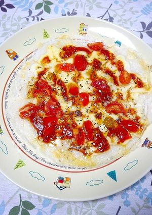 簡単！もちピザ☆フライパン焼きコツあり-レシピのメイン写真