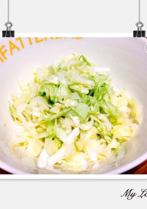 れぽ3♡酢キャベツ♡アレンジ-レシピのメイン写真